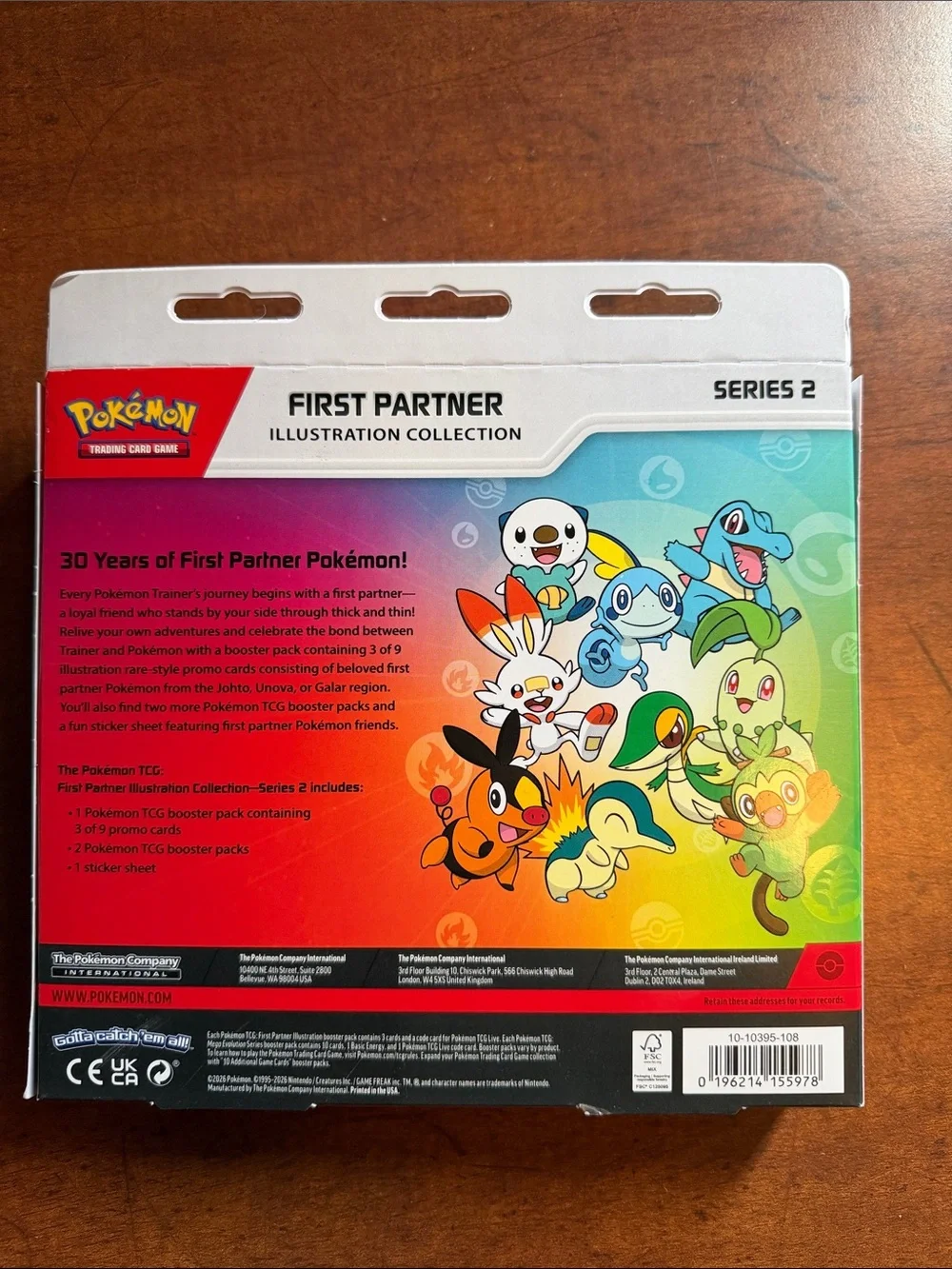 First Partner Illustration Collection Series 2 - Pokemon